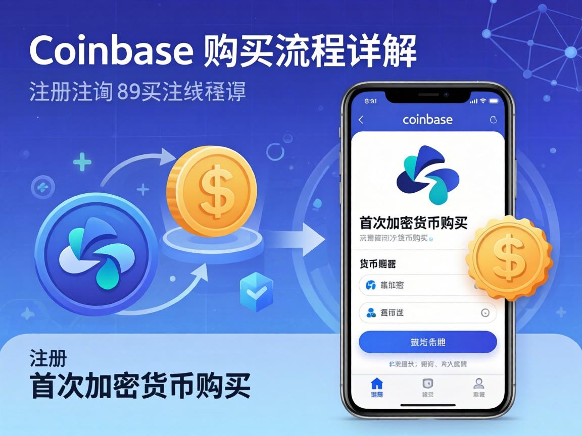 Coinbase购买流程详解，从注册到首次加密货币购买